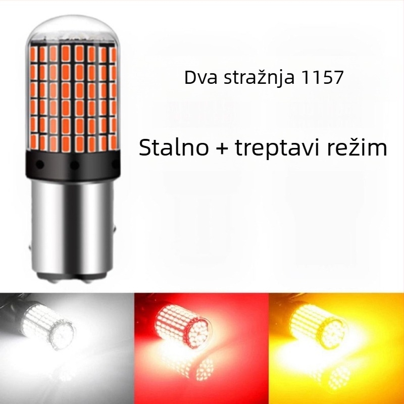 LED žarulja za kočnicu s bljeskom, visoka svjetlina, za automatski prijenos