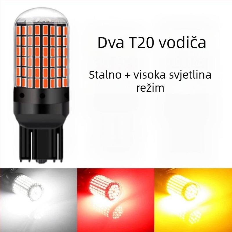 LED žarulja za kočnicu s bljeskom, visoka svjetlina, za automatski prijenos
