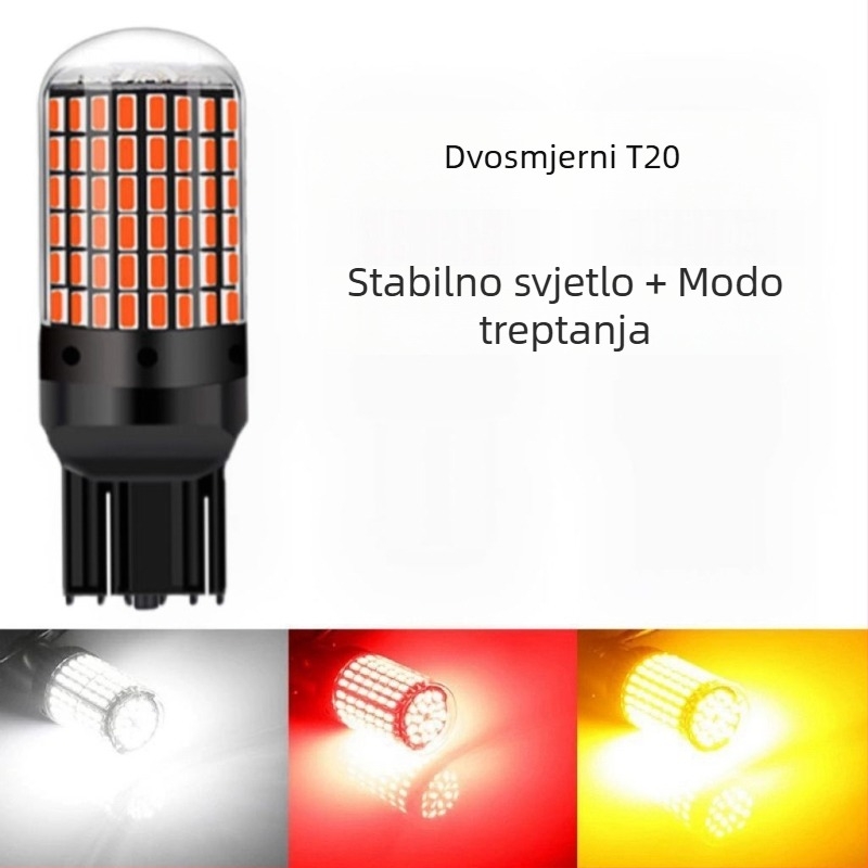 LED žarulja za kočnicu s bljeskom, visoka svjetlina, za automatski prijenos