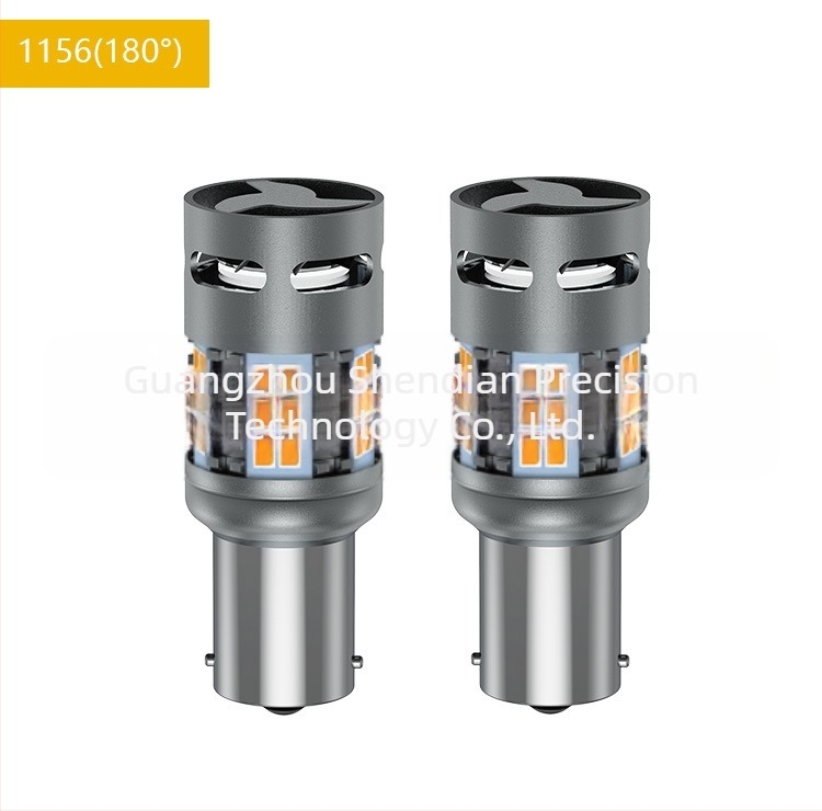 TGZ LED za automobil 30SMD 1157 3157 7443 – pokazivač smjera, svjetlo za kočnicu i stražnje svjetlo s dekodiranjem i ventilatorom