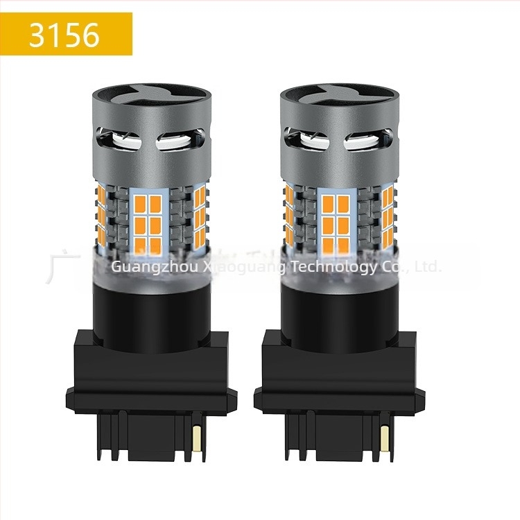 TGZ LED za automobil 30SMD 1157 3157 7443 – pokazivač smjera, svjetlo za kočnicu i stražnje svjetlo s dekodiranjem i ventilatorom