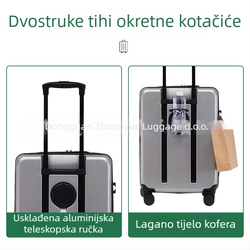 ABS kovčeg, sklopni, s univerzalnim kotačićima, TSA kôd zaključavanje, tlakopropusna carinska brava, pogodan za odmor putovanja