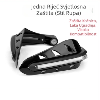 Motociklistička zaštitna ručica s LED indikatorom za skretanje, off-road zaštita (Materijal: plastika; Marka: Astront; Stil: Knight protective gear)