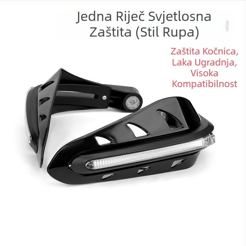 Motociklistička zaštitna ručica s LED indikatorom za skretanje, off-road zaštita (Materijal: plastika; Marka: Astront; Stil: Knight protective gear)