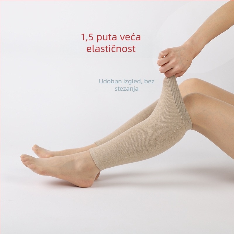 Calf Warmer zaštita listova nogu, pokriva gležanj i koljeno, poliester, za odrasle, pogodna za trčanje, vožnju biciklom, ples i jogu