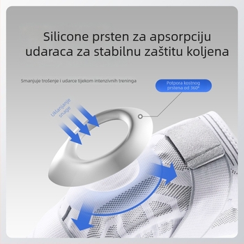 Pletena koljena zaštita s remenima – za odrasle, za sve sportove