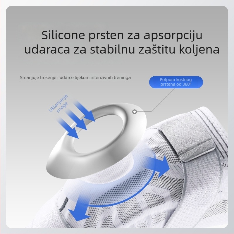 Pletena koljena zaštita s remenima – za odrasle, za sve sportove