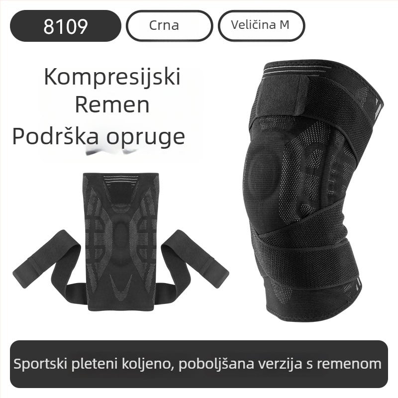Pletena koljena zaštita s remenima – za odrasle, za sve sportove