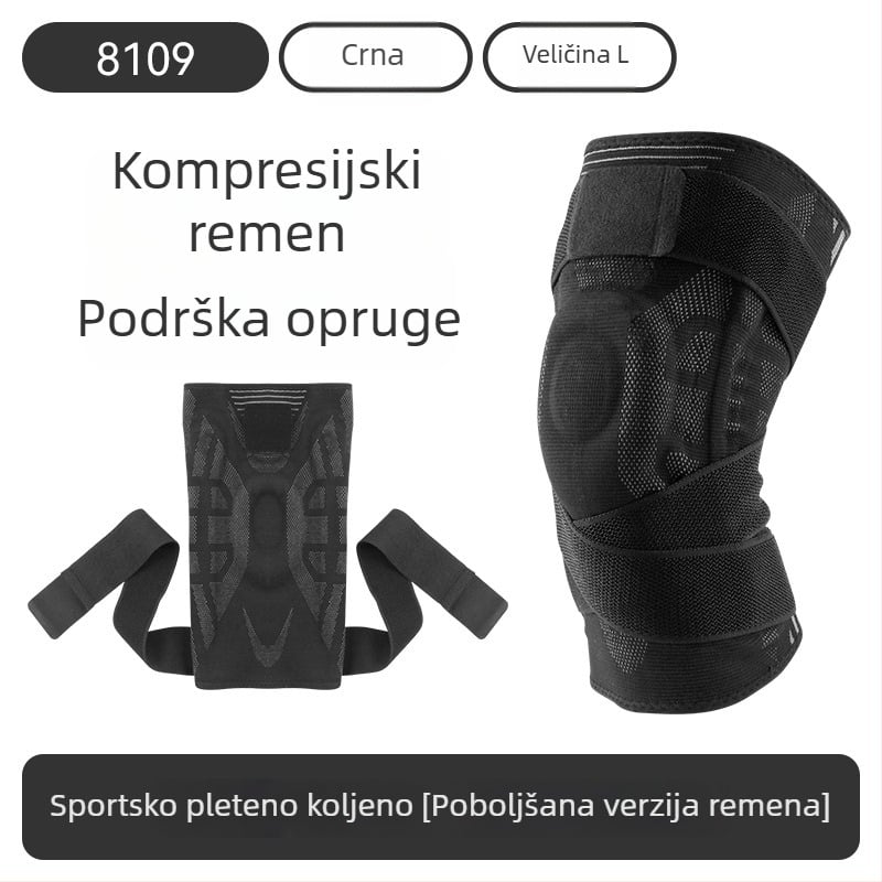 Pletena koljena zaštita s remenima – za odrasle, za sve sportove