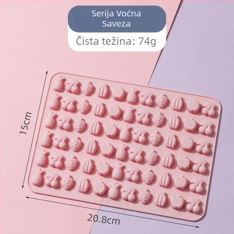 Silikonska forma za čokoladu, nepravilan oblik, kalup za pečenje/kolače