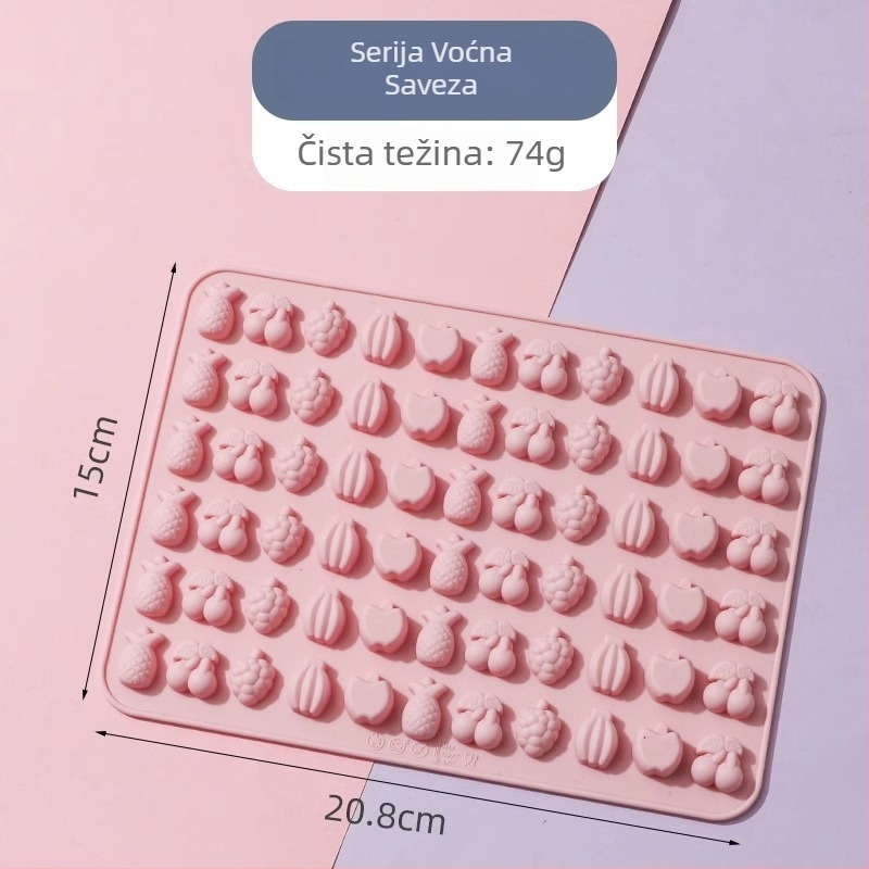 Silikonska forma za čokoladu, nepravilan oblik, kalup za pečenje/kolače
