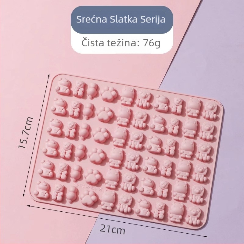 Silikonska forma za čokoladu, nepravilan oblik, kalup za pečenje/kolače