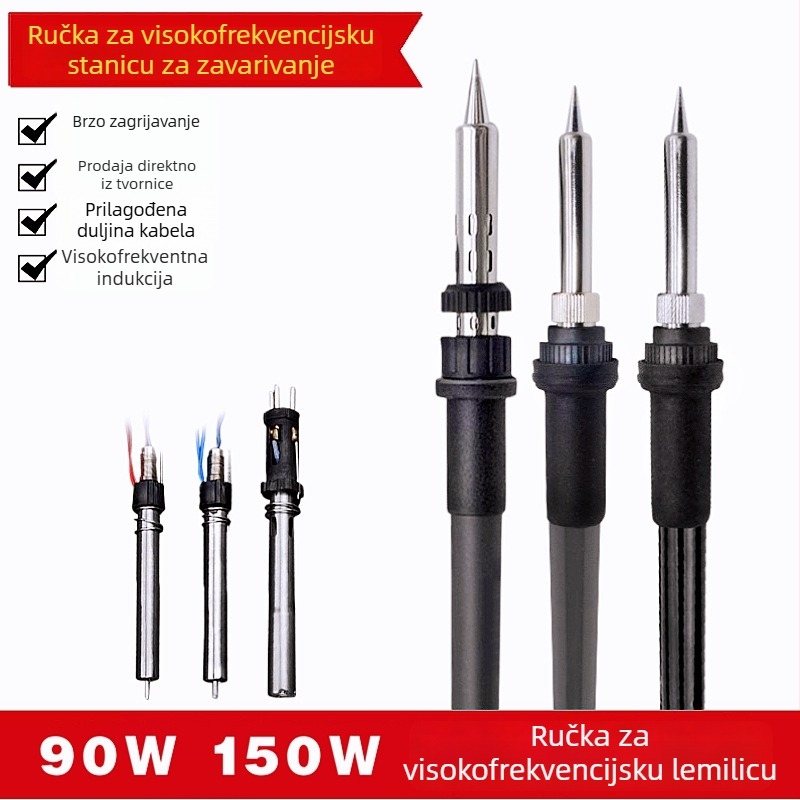 Drška za lemilicu 203H/205 za eddy current stanicu, plastična drška (Brand 203/205 • Materijal: plast • Ulazno napajanje: 24V AC • Dinamički oblik: AC • Za lemilicu stanicu)