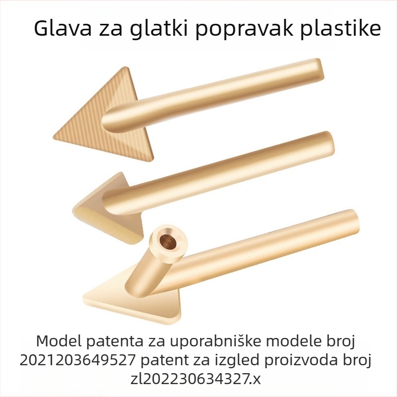 Električni alat za popravak plastičnog branika automobila, izravnavanje i zagrijavanje s bakrenom trokutastom glavom