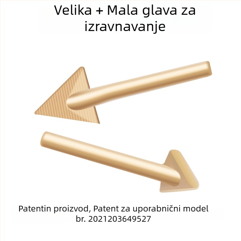 Električni alat za popravak plastičnog branika automobila, izravnavanje i zagrijavanje s bakrenom trokutastom glavom
