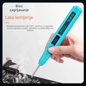 BK210 lemilica s konstantnom температуrom, USB punjenje, napajanje litijskom baterijom, prijenosni mini set