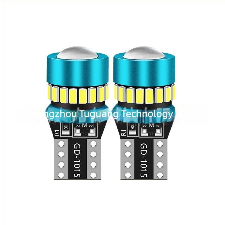 T10 LED svjetlo za automobil s lećom - svjetlo registarske pločice, 12V, 1W, 120lm, IP63