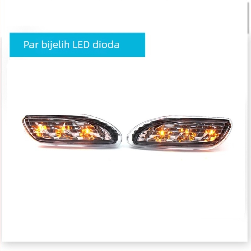 LED bočne svjetla branika za Mercedes-Benz C-Class W203 (2001-2007) — Marka CZPINCHEN; Materijal PC+LED; Modeli 2038200721, 2038200821; Brojevi dijela 2038200721, 2038200821; Primjenjivi modeli Mercedes-Benz C-Class W203 2001-2007
