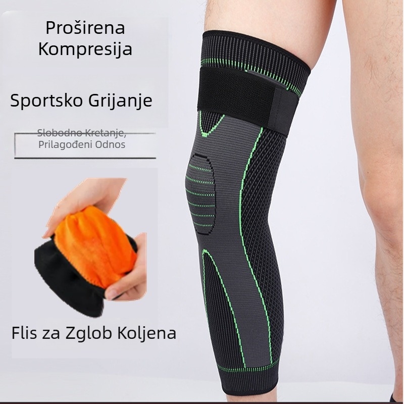 Kolenni štitnici s pjenastim jastučićem, za odrasle, za dizanje utega, zaštita koljena