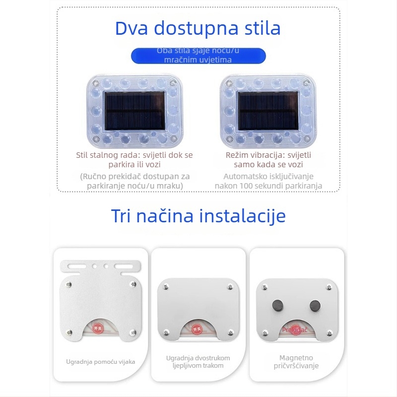 LED stražnja svjetiljka za auto, akrilno kućište, LED izvor svjetla, opća namjena, 10-godišnji vijek trajanja