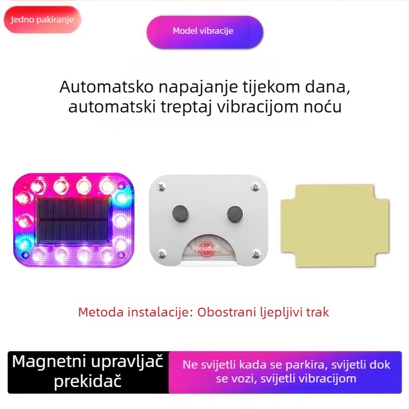 LED stražnja svjetiljka za auto, akrilno kućište, LED izvor svjetla, opća namjena, 10-godišnji vijek trajanja