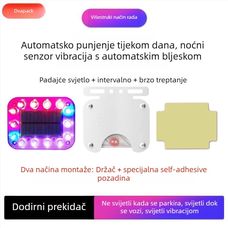 LED stražnja svjetiljka za auto, akrilno kućište, LED izvor svjetla, opća namjena, 10-godišnji vijek trajanja