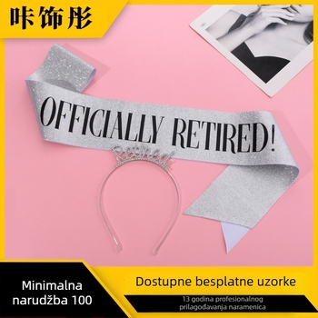 Kashitong Set trake za kosu i rameni pojas — na skladištu, za odrasle, Zima 2025