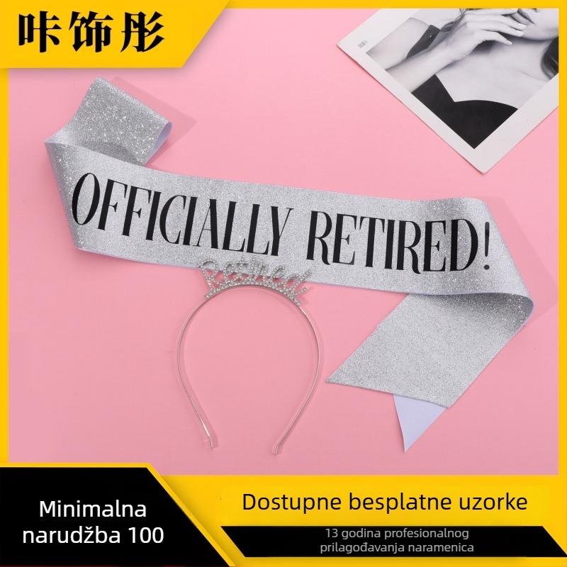 Kashitong Set trake za kosu i rameni pojas — na skladištu, za odrasle, Zima 2025