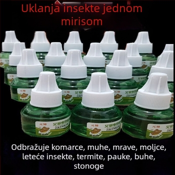 Plug-in električni uređaj za ubijanje komaraca električnim šokom, pokriva do 10 m², netoksičan, registracija pesticida WP20150209
