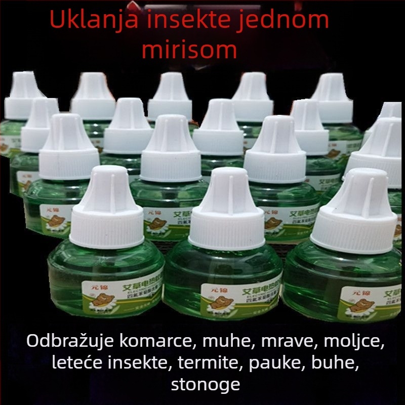 Plug-in električni uređaj za ubijanje komaraca električnim šokom, pokriva do 10 m², netoksičan, registracija pesticida WP20150209