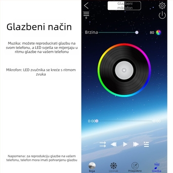 Bluetooth APP-u upravljani dvostruki modul za auto i motocikl signale i dnevnu svjetlost, LED 12V, 12W, 1A, 600 lm, model DZ-YDNXY0057OHO