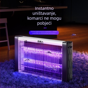 Antarctic People LED lampa za ubijanje komaraca, unutarnja upotreba, električni šok, pokriće 21–30 m², model 0000