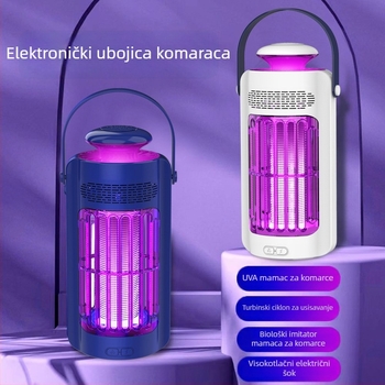 BG602 LED Lampa za Komarce s Pasti Svjetlosnog vala i Električnim Šokom — Nepomična, Bez Ugrađene Baterije