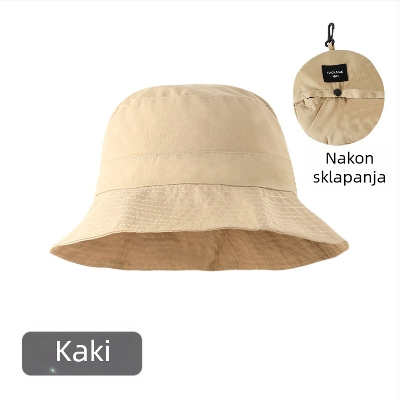 Sportska kapa za vanjske aktivnosti, brzo sušenje, vodootporna tkanina, sklopiva šnira, UV zaštita, unisex