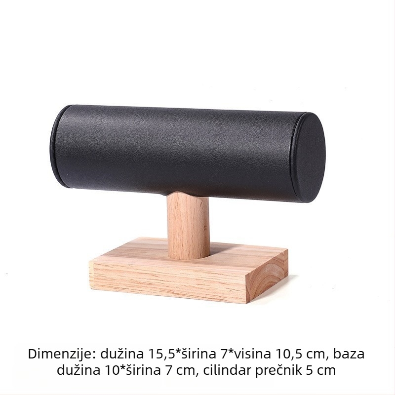 Držač za nakit s I-oblikim prikazom, drvena konstrukcija, prvi sloj, umjetnički stil, spajanje