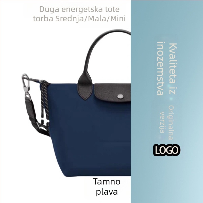 Unisex torba dumpling iz Energy serije s drakom ugraviranom dizajnu, za rame ili crossbody, najlon