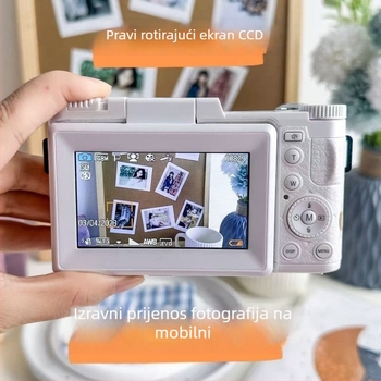Polaroid CCD digitalni fotoaparat s HD zaslonom, USB 2.0, SD kartom i stabilizacijom