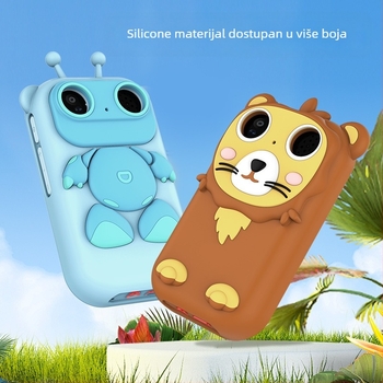Q13 mini HD digitalni fotoaparat za djecu – 2,8-inčni LCD, skladištenje na TF karticu, senzor <1 MP, trajanje baterije 1–3 sati, fotografiranje i snimanje videa