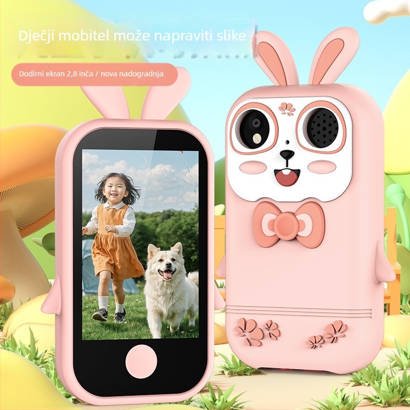 Q13 mini HD digitalni fotoaparat za djecu – 2,8-inčni LCD, skladištenje na TF karticu, senzor <1 MP, trajanje baterije 1–3 sati, fotografiranje i snimanje videa