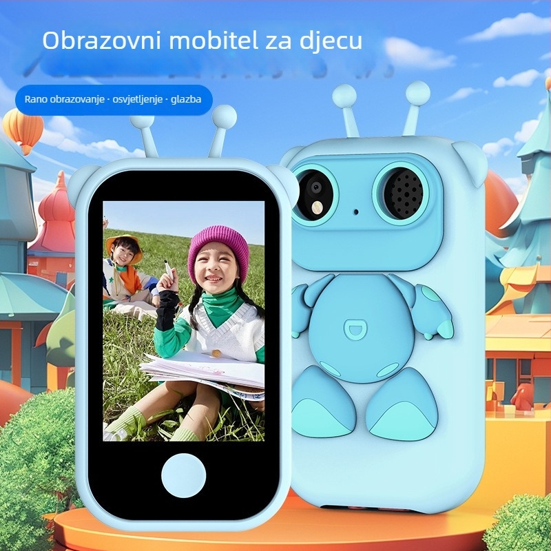Q13 mini HD digitalni fotoaparat za djecu – 2,8-inčni LCD, skladištenje na TF karticu, senzor <1 MP, trajanje baterije 1–3 sati, fotografiranje i snimanje videa
