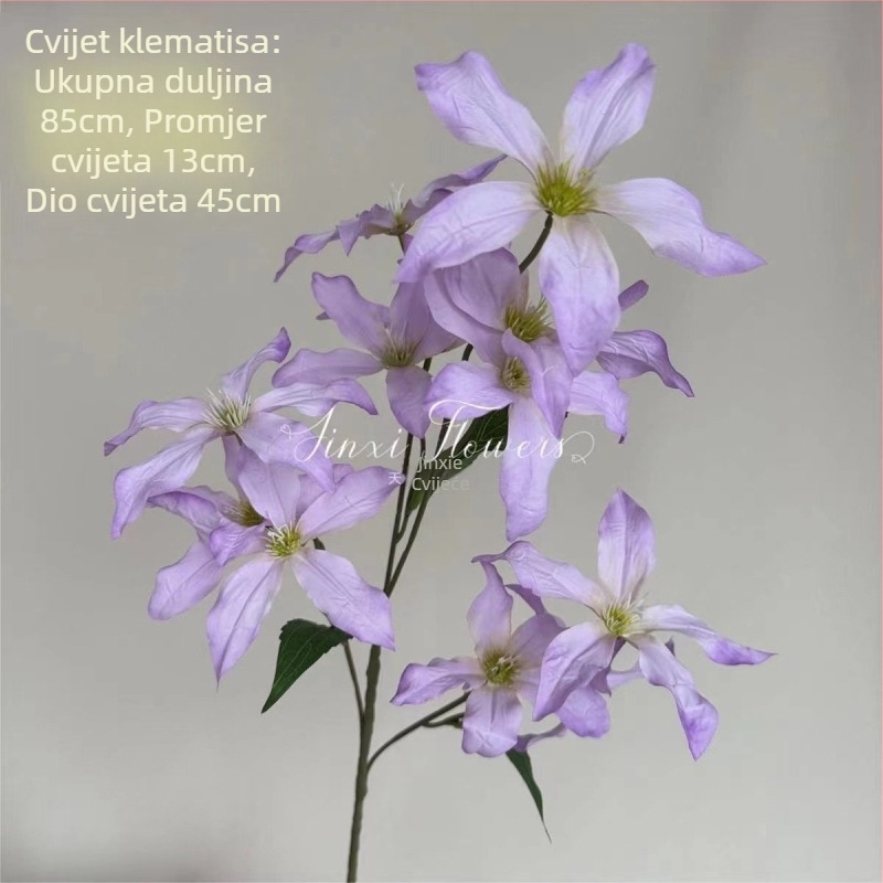 Vjenčani umjetni cvjetovi za vanjske fotografije, svilenkasti cvjetovi s orchidama, Jin xi Jinxi-0922-1