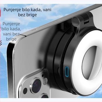 Jialan U01 Sklopiva rasvjeta za selfie za mobitel, 3 boje temperature, podesivo 2500K–9900K, LED ≤10W, ručna upotreba