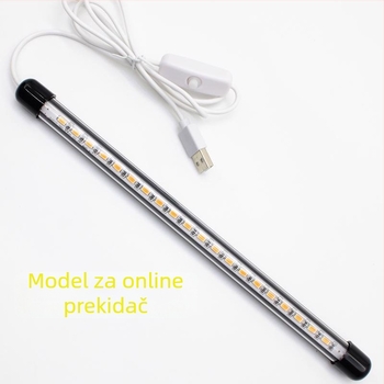 USB vremenska LED rasvjeta s punim spektrom za sukulente i unutarnje cvijeće — tri boje temperature, niski snaga (≤5W), napon ≤36V
