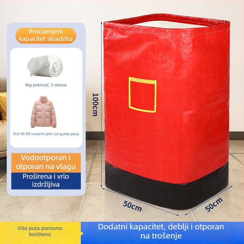 Tkana plastična vrećica za ekspresni prijenos, PE premaz, otisak logotipa, nosivost 1-50, za plastične materijale