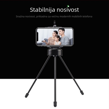 Stativ HM-122 s 3D gimbalom, željezna konstrukcija, nosivost 2–5 kg