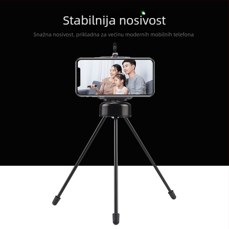 Stativ HM-122 s 3D gimbalom, željezna konstrukcija, nosivost 2–5 kg