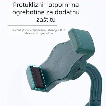 Stolni držač za telefon – teleskopički podesiv, protiv vibracija, plastični, univerzalni