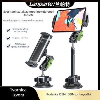 Lanparte VMA-P1 držač u automobilu za tablet i telefon, univerzalni držač za tablete, kompatibilan s iPhone/iPad/iPod, težina 583 g