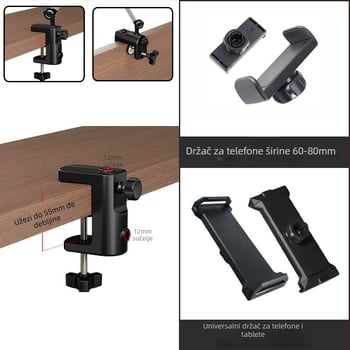 XQS XB-22 Sklopiva konzolna podrška za tablete za stolnu i noćnu upotrebu, 250 g, OEM obrada, privatna oznaka dostupna