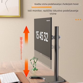 Držač monitora s VESA, tip podizanja, podesiva visina i rotacija
